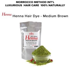 Moroccan Method Henna for Dark Brown Hair